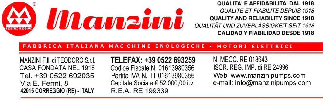 Manzini intestazione